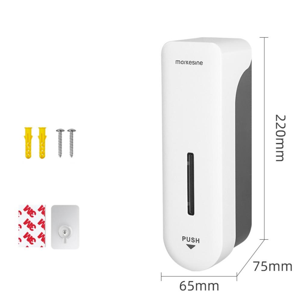 Press Pump Wall Mount Soap Dispenser Wall Mounted Refillable Soap Dispenser  Bathroom Accessories