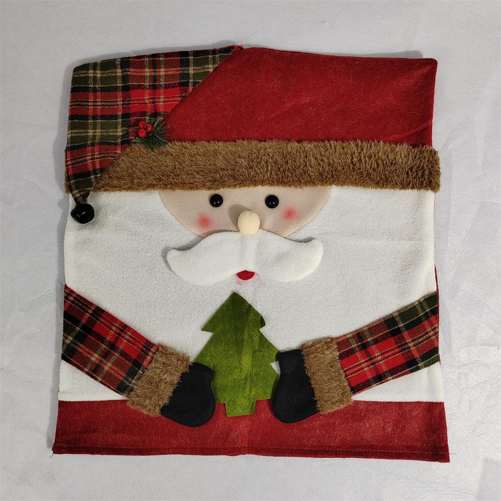 

Christmas Decorative Chair Covers, Stool Covers, New Plush Chair Covers, European and American Home Decor Accessories