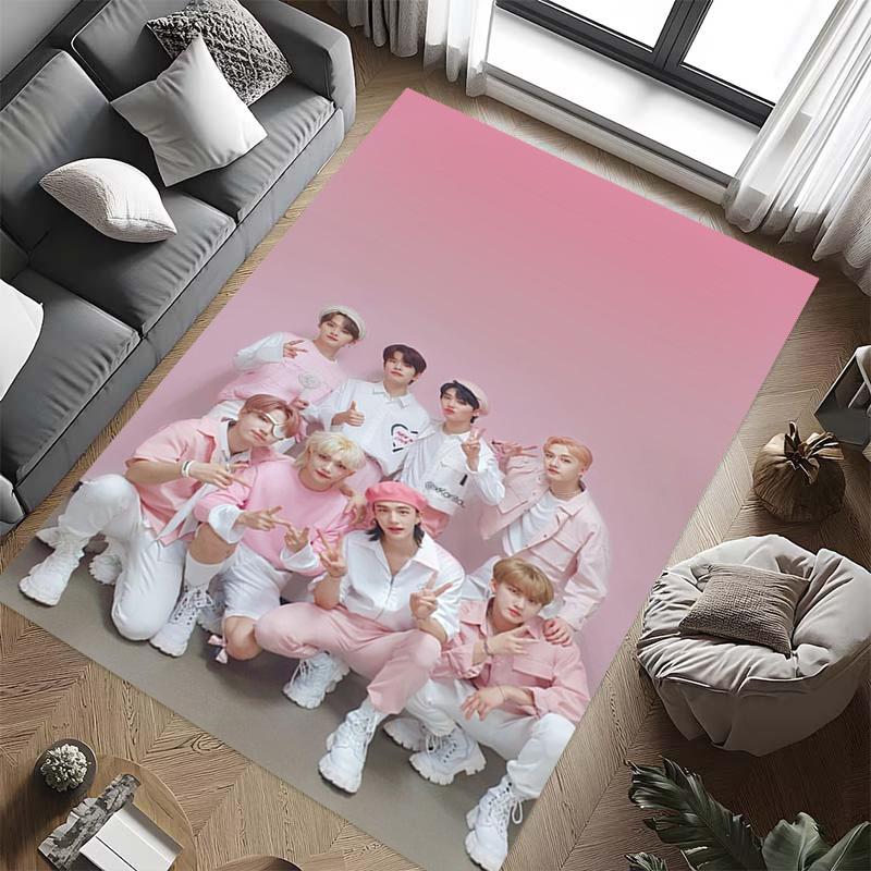 Love Unity Pink carpet floor mats Home Decor Art Room Bathroom mat