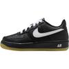 Air Force 1 LV8 GS Black White Gum Kids Sneakers Gum-Light-Brown IB8845-001