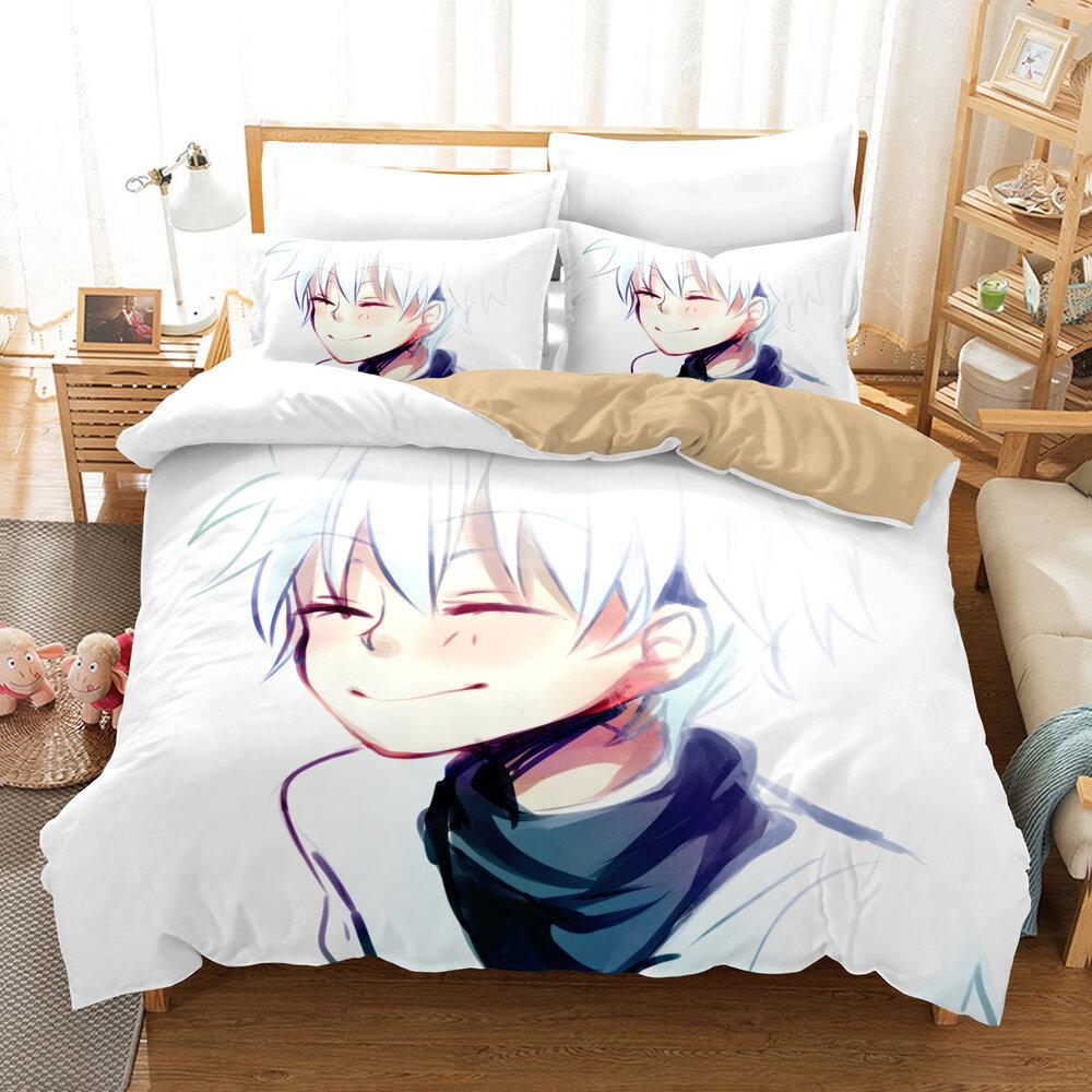 Game 3D Digital Printing Kit Quilt Cover Three-Piece Set