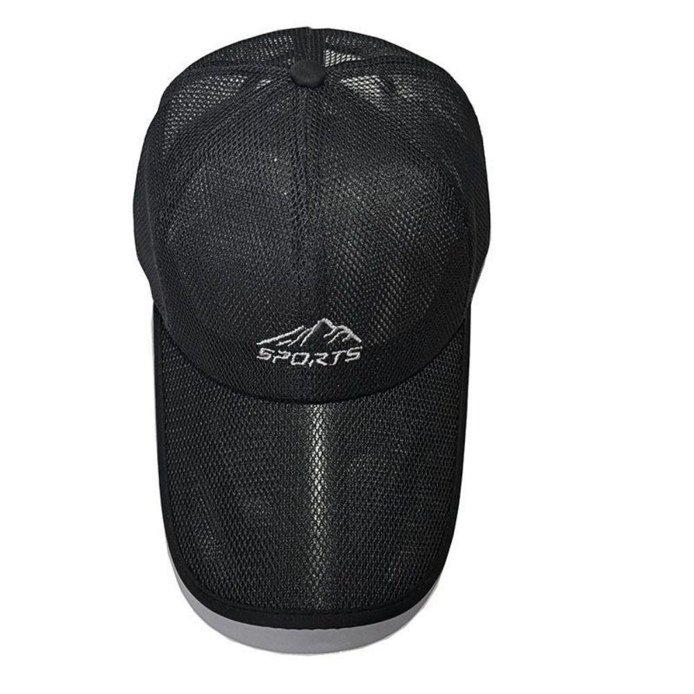 Adjustable Golf Mesh Hat Breathable Cozy Tide Hat Lightweight Mesh Baseball Cap Fishing