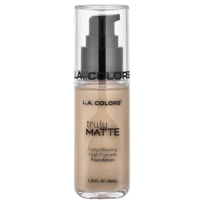 LA. Colors Truly Matte Foundation, CLM352 Natural, 40ml (1,35 fl oz)