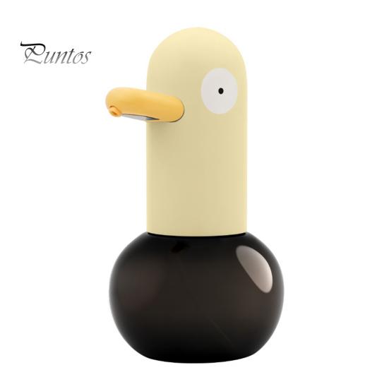 

Диспенсер для мыла в ванной комнате Большая емкость Бесконтактный дизайн Простота использования Забавный автоматический пенящийся дозатор в форме утки жёлтый