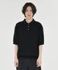 Beulaunyadeu Knit Polo Shirt, Black