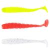 MUQZI Sports Accessory 10Pcs/Set Mini Fishing Artificial Soft Vivid Lure Wobbler Worm Swim Bait