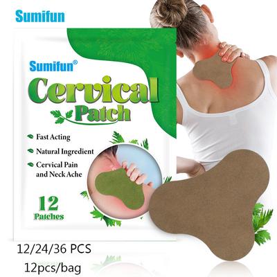Parche cervical Parche de yeso cervical de ajenjo Parche lumbar para rodilla