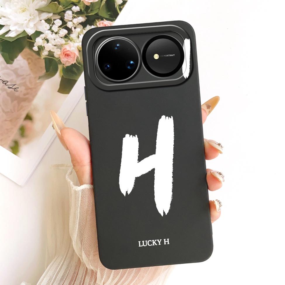 For Huawei Nova 15 Ultra Case SLY-AL00 Silicone Luxury A-Z Letters Fashion Cool Crown Phone Case For Huawei Nova15 Ultra Cover