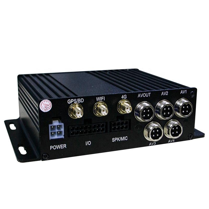 All Vehicles Mobile Dvr 4ch Wifi Mdvr Bus Taxi Truck Mdvr Recorder 4g Dashcam with Gps Car Video Recorder for Fleet Management
