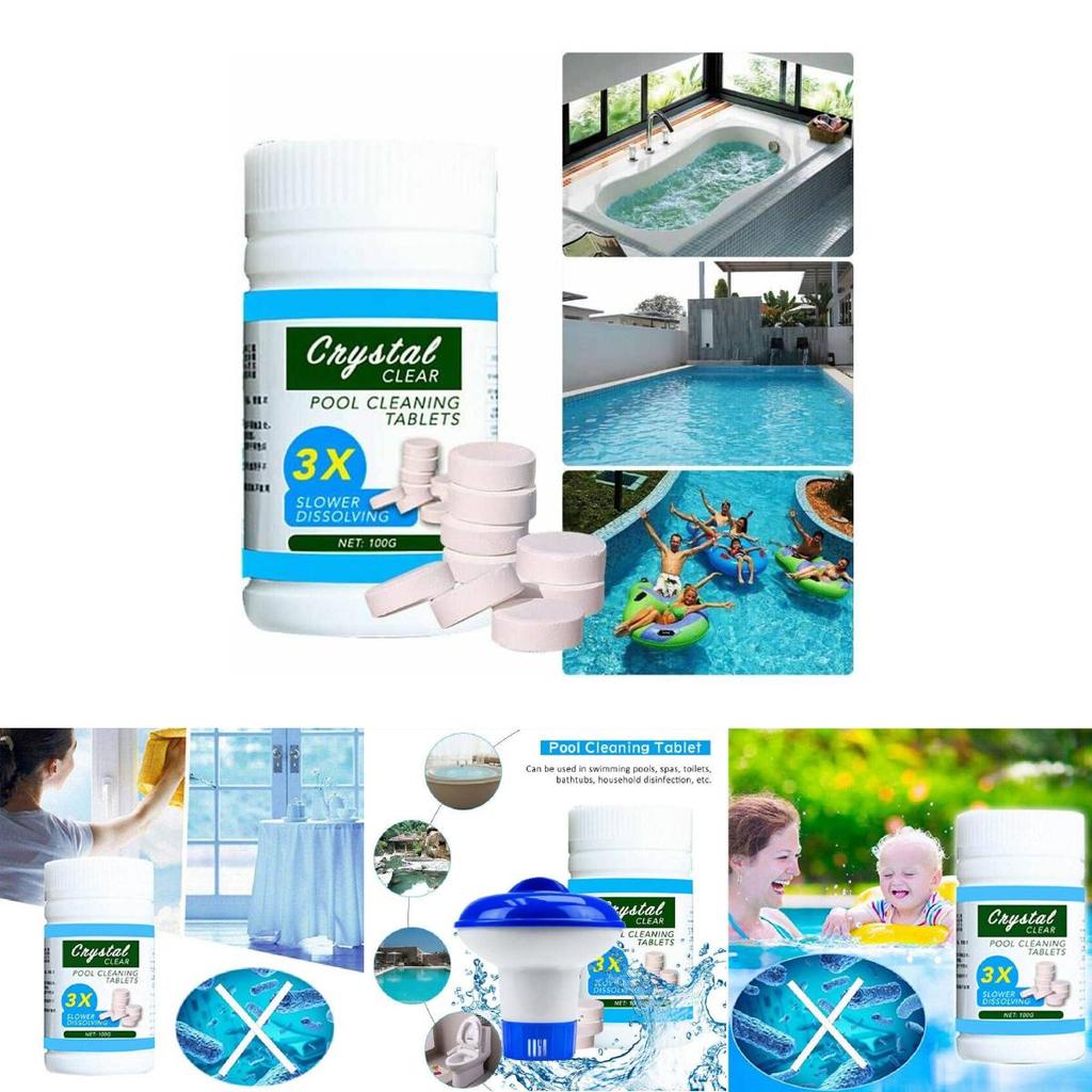 Effective Pool Cleaning Tablets For Sparkling Clean Public Swimming Pools