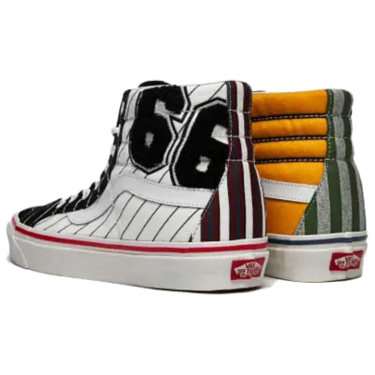 Vans SK8 Hi Black White Red VN0A38GF4GE