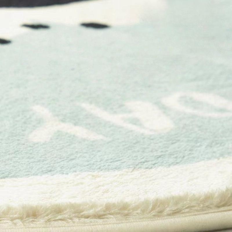 Puppy Picture Bedroom Decor Cute Carpet Round Carpets for Living Room Thick Plush Lounge Washable Floor Mat Home Fluffy Soft Rug