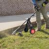 Lawn Mower Support Wheel Adjustable Weed Trimmer Auxiliary Wheels Garden Lawn Mower Cutter Replacement Power Tool