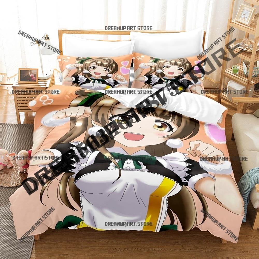 Fashion Love Live Kotori Minami Bedding Set Single Twin Full Queen King Size Bed Set Kids Bedroom Duvetcover Sets Bed Sheet Set