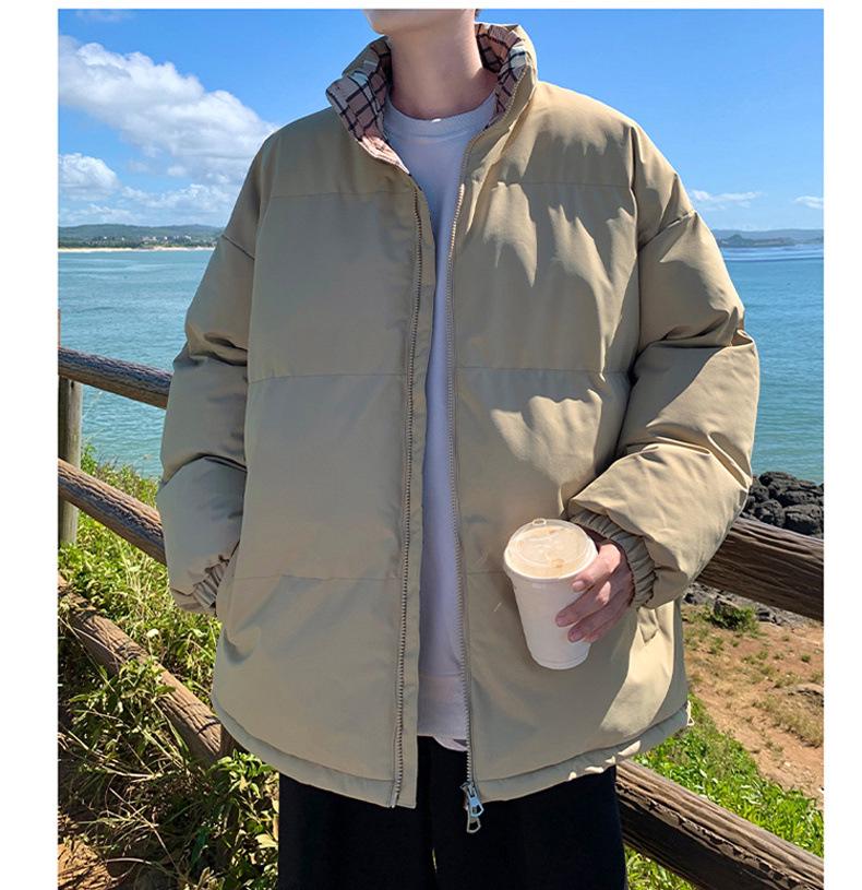 2025 Autumn/Winter Trendy Korean Style Stand Collar Couple Cotton Jacket - Bestseller In Cross-Border Outerwear