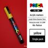 Mitsubishi POSCA PC-5M Wasserbasierter Poster- & Graffiti-Stift, Mittlere Spitze (1,8-2,5 mm), 17 Farben