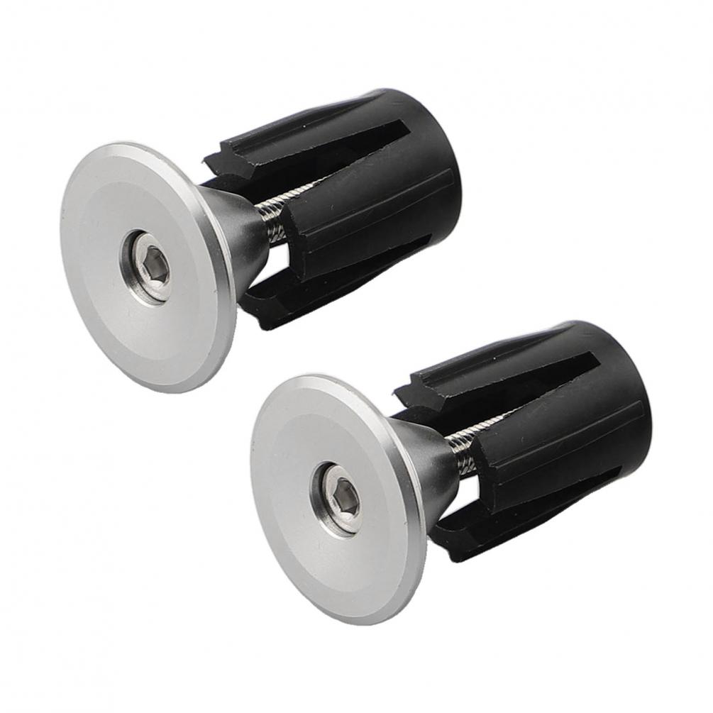 Bicycle Handlebars with High Compatibility Lightweight Aluminum Plugs Set