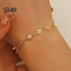 Casual Wrist Jewelry for Women Gold Boho Ocean Bracelet Women, Minimalist Mini Metal Scallop Gentle Style Shell Bracelet, Summer Beach Vacation, Daily