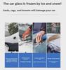 3-in-1 Multifunctional Car Snow Shovel: De-icer, Snow Sweeping, and Removal Tool