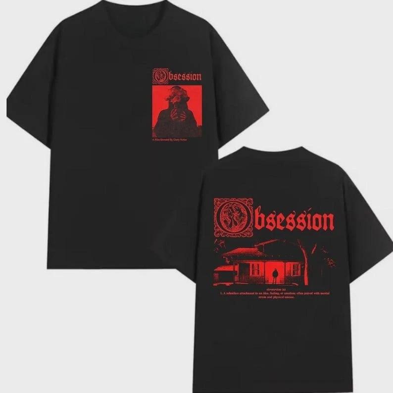 Obsession Movie 2026 Shirt, Gothic Horror Graphic Tee, Double Sided T Shirt S