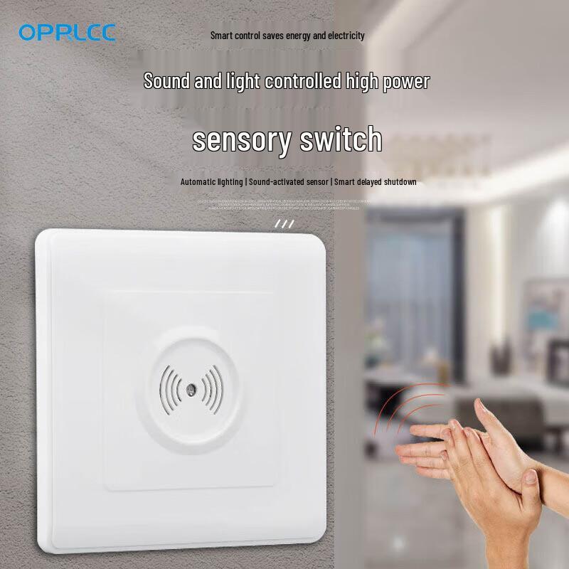 OPRLCC 86-Type Smart Sound & Light Sensor Delay Switch