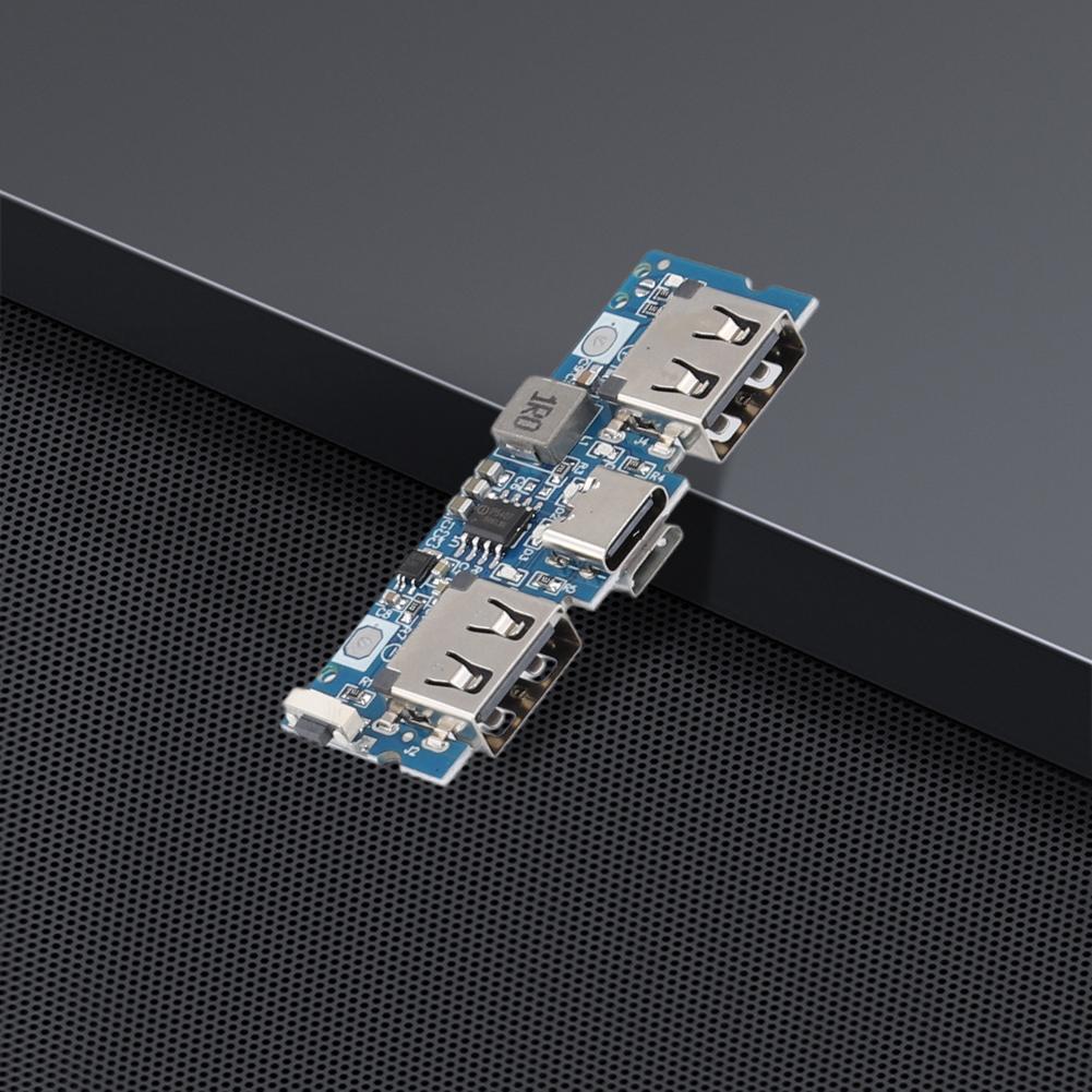 Micro/Type-C Lithium Battery Charger Board DIY USB Power Bank Board USB 5V 2.4A Mobile Power Bank Module Dual USB For Phone DIY