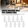 10PCS Transparent Coffee Machine Milk Connectors Milk Hose Connectors for Jura For Coffee Machine