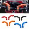 Adjustable Universal Handlebar Protector Motorcycle Handguard Brackets Fitting Most 22mm & 28mm Handlebars for Easy Use