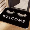 Wimpern Print Fußmatte Heimteppich Rutschfeste Eingangsteppich Wohnzimmer Badezimmer Schlafzimmer Küche Fußmatte Küchenmatte Fußmatte