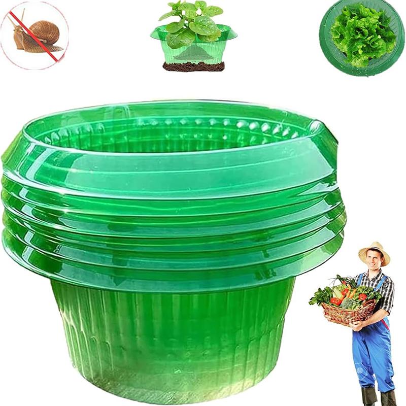 5/10pcs Snail Collars Slug Plant Protection Collars Vegetables Covers Reusable Agricultural Plant Snail Guard Save Water