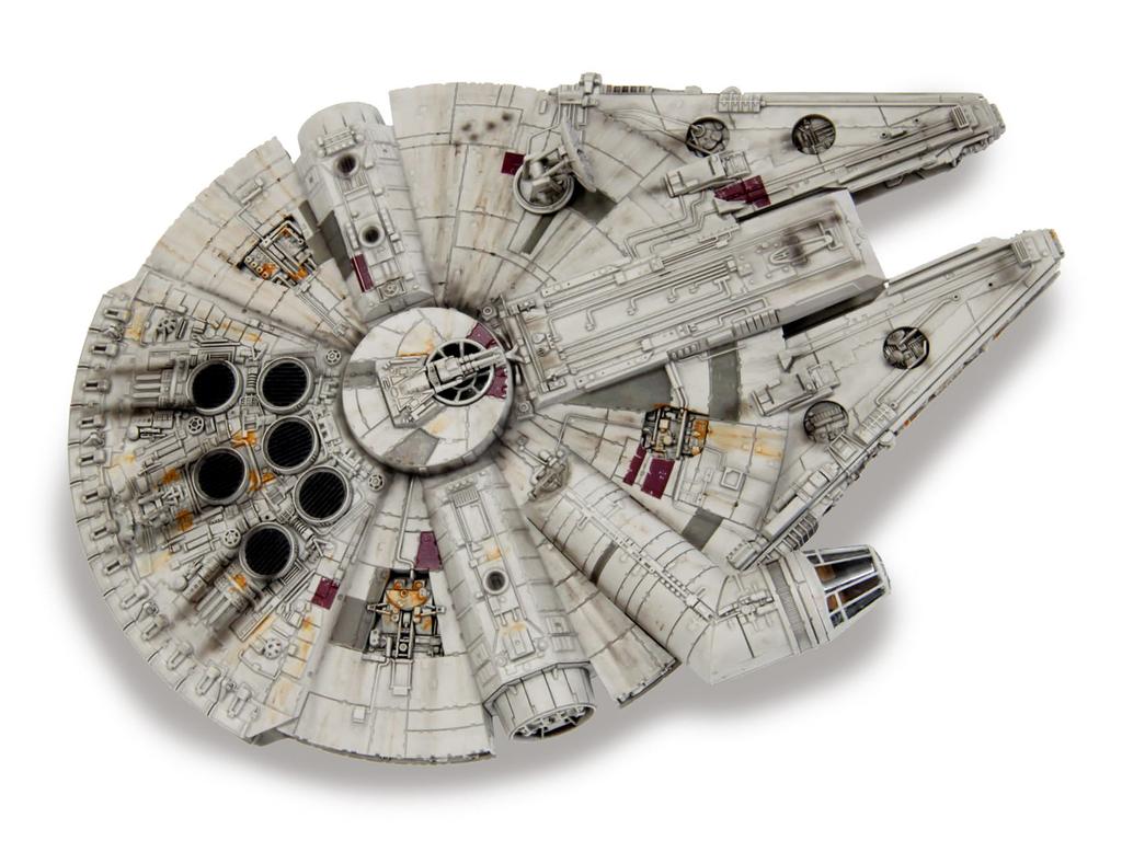Sada pro montáž plastového modelu Star Wars Millennium Falcon SW11 1/144