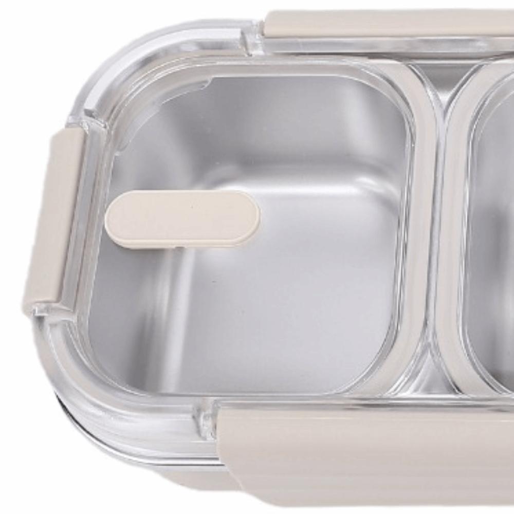 304 Stainless Steel Stainless Steel Lunch Box 25oz Metal Snack Box Travel