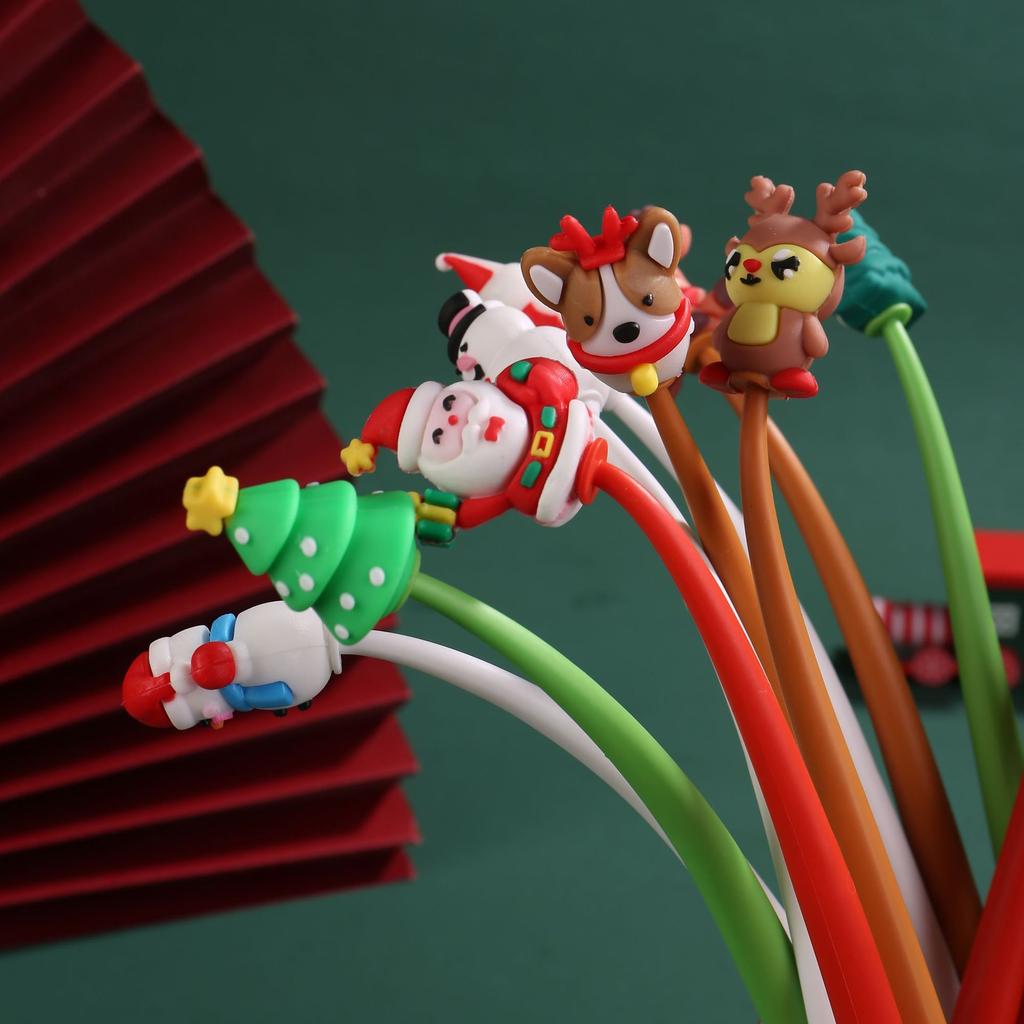 25pcs Christmas-Themed Gel Pens, Featuring Smooth Writing And Even Ink Flow, Perfect As Small Stationery Gifts for Christmas