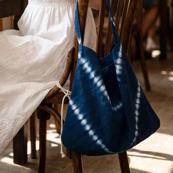 2 Types of Tie-Dye Eco Bags and Shoulder Bags