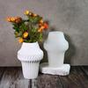 Elegant Designs Sturdy Silicone Molds for Vase Crafting Use with Resin Plaster or Concrete for Artistic Creation