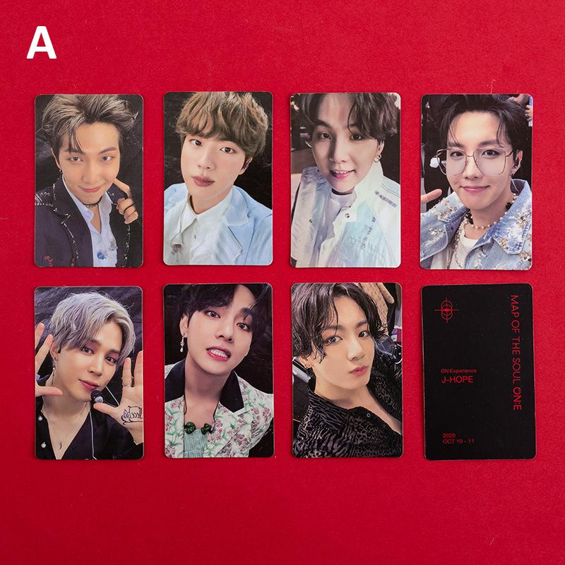BTS MAP OF THE SOUL ON:E Blu-ray Photo Card & Post Card Set - Like