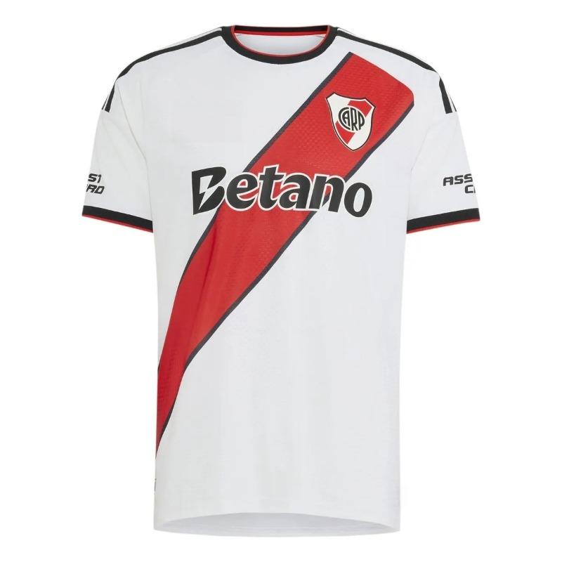 2026 New River Plate 3D Printed Football Jersey Men Summer Sports Oversize T-shirt Breathable Quick Drying Streetwear Clothing