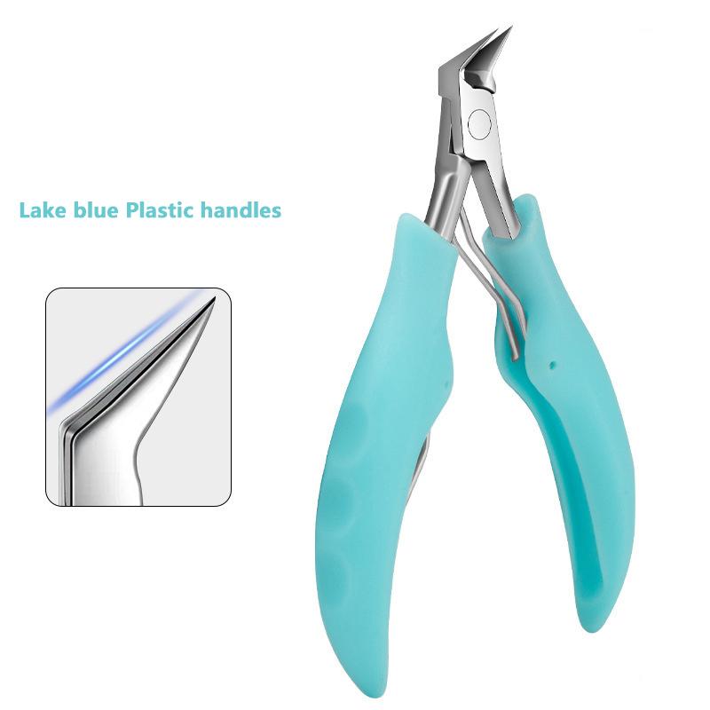 Nagelknipser, Nagelhautzange, professionelle Schere zum Entfernen eingewachsener Zehennägel, abgestorbener Haut, Nagelknipser aus Edelstahl, Pediküre-Werkzeug