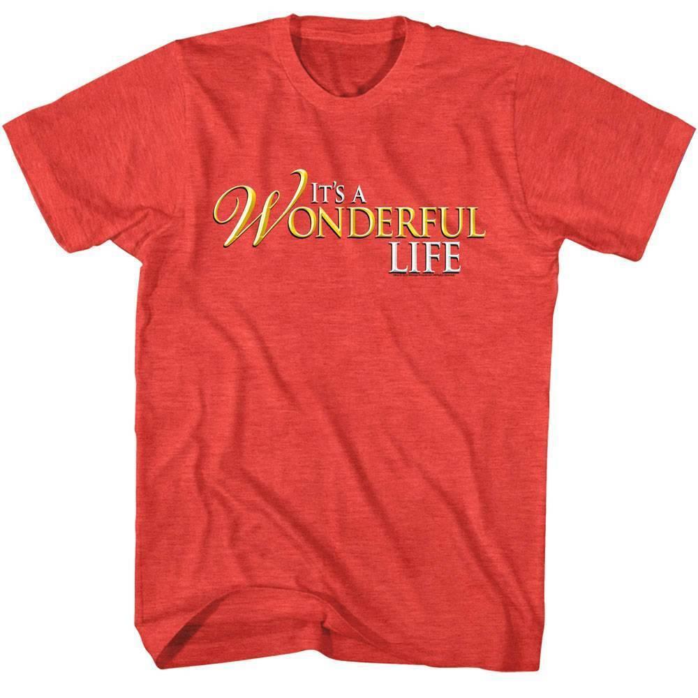 It a Wonderful Life Movie Logo Men T Shirt XL