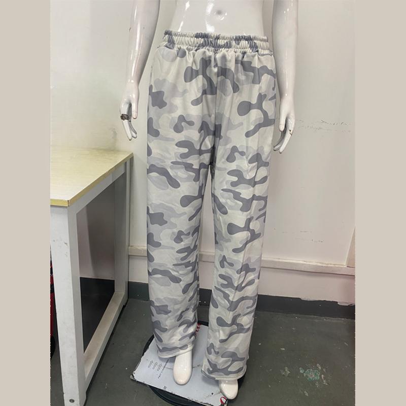 European and American Y2K Street Stretch Camouflage Casual High Street Hip-hop Pants