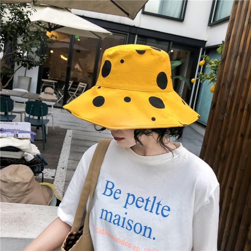 Summer Foldable Bucket Hat Women Outdoor Sunscreen Fisherman hat