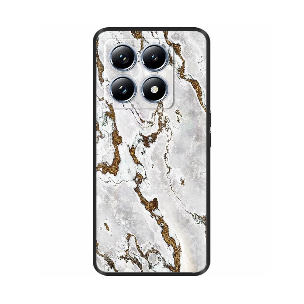 Für Xiaomi 14T Pro Hülle Silikon Luxus Blume Weicher Bumper Für Xiaomi Mi 14T Handyhülle Mode TPU Fundas für Xiaomi 14T 14 t
