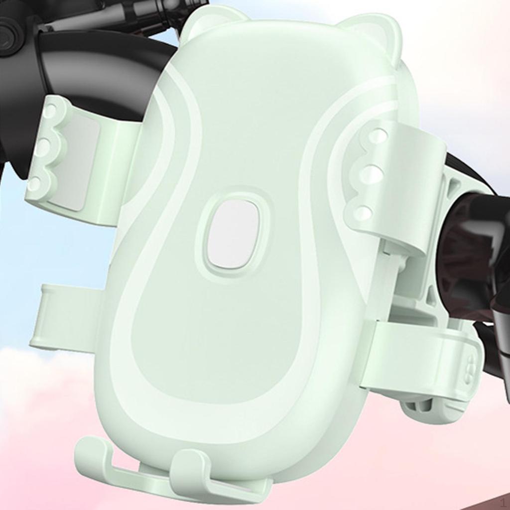 Bike Phone Holder Adjustable Angle Shockproof Stable Rotatable Motorcycle Mount for Mountain