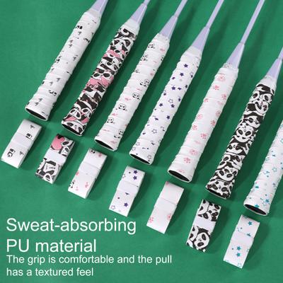 Tennis Racket Grip Tape Precut Dry Feel Tennis Overgrip Tape Sweat Absorbent Racquet Wrap Tape for Tennis Pickleball Badminton