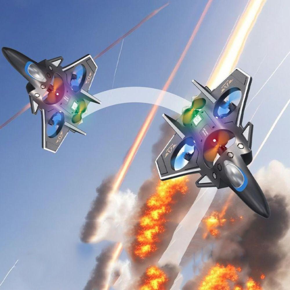 Rechargeable Glider Flying Helicopter Toy Gravity Sensing RC Hobby Jet Plane  Kids Gifts