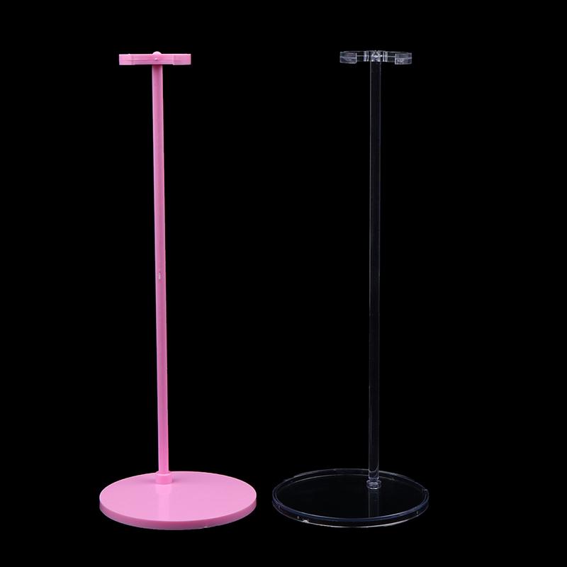 Dukke Gennemsigtig Fast Fod Plast Stående Display Stand Kort Talje Stand