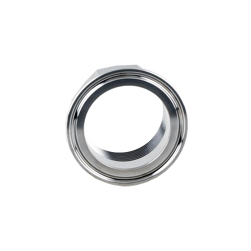 304 Stainless Steel Quick-Fit Hex Female Thread Sanitary Food Grade Tri-Clamp Nipple Fitting