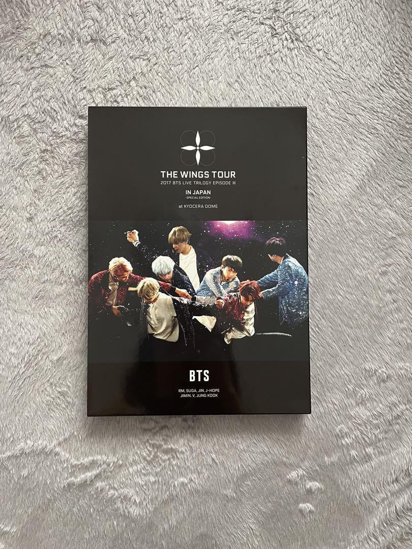 

[БУВШИЙ У ВЖИВАННІ] Офіційний DVD BTS THE WINGS TOUR 2017 Перше лімітоване видання