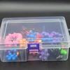 1pcs Transparent Plastic Storage Boxes For Jewelry Hardware Accessories Small Items DIY Crafts Cosmetics  Jewelry Box Organizer