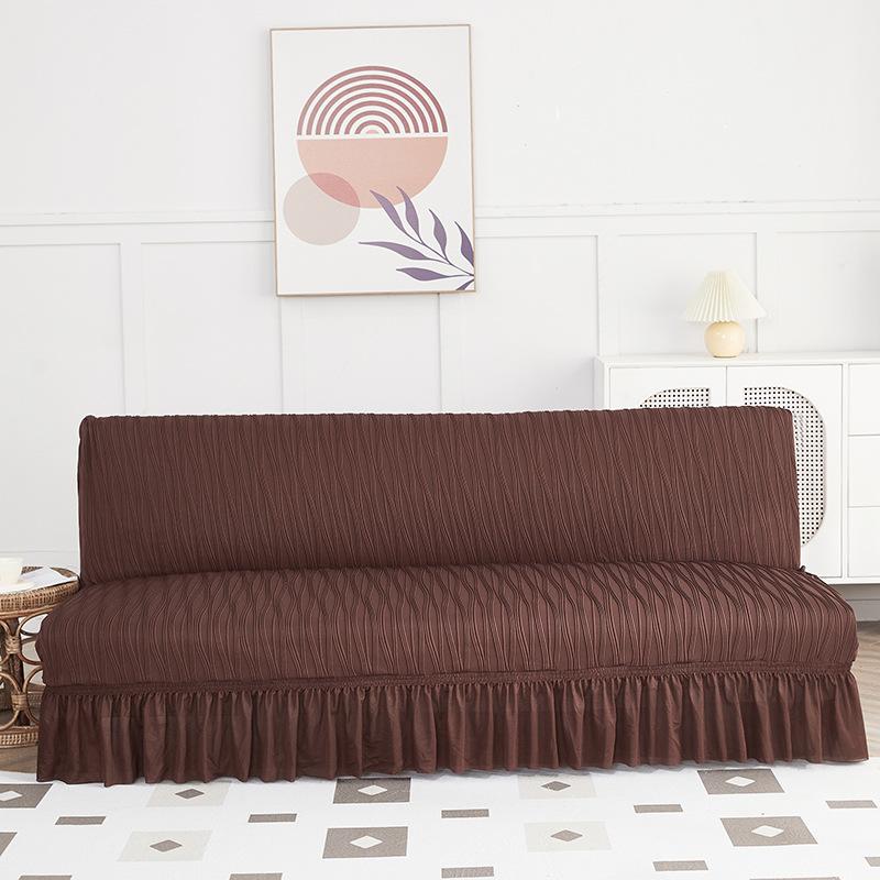 

Прохладный шелковый чехол для дивана с эластичной юбкой, всеобъемлющий чехол, нескользящий, обтягивающий, подлокотник, пылезащитный чехол для дивана, кровати, полотенца, летний чехол 190-230